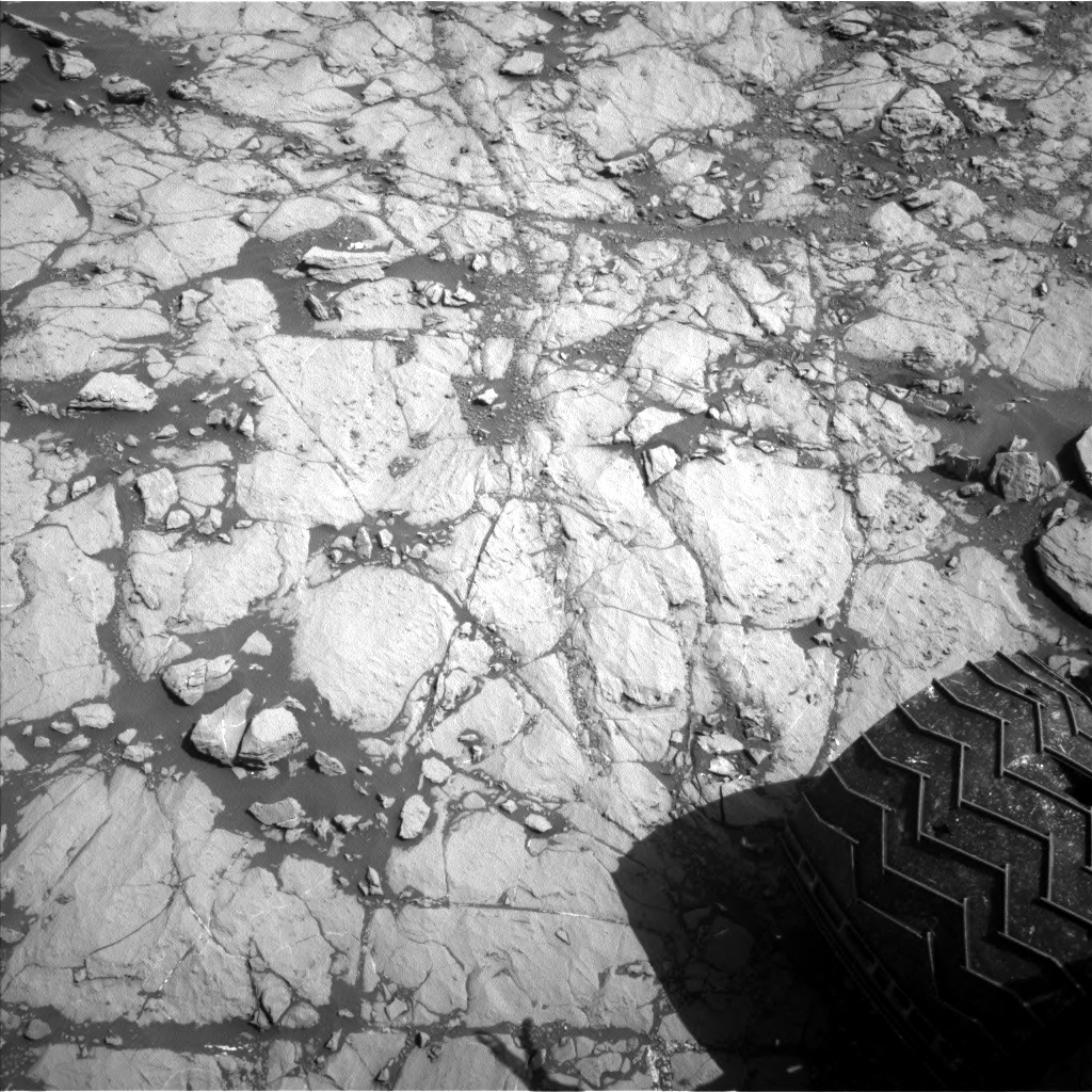 Nasa's Mars rover Curiosity acquired this image using its Left Navigation Camera on Sol 1829, at drive 856, site number 66