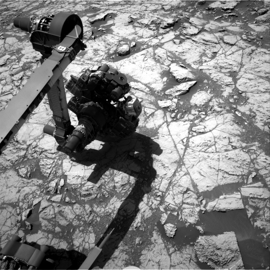 Nasa's Mars rover Curiosity acquired this image using its Right Navigation Camera on Sol 1829, at drive 684, site number 66