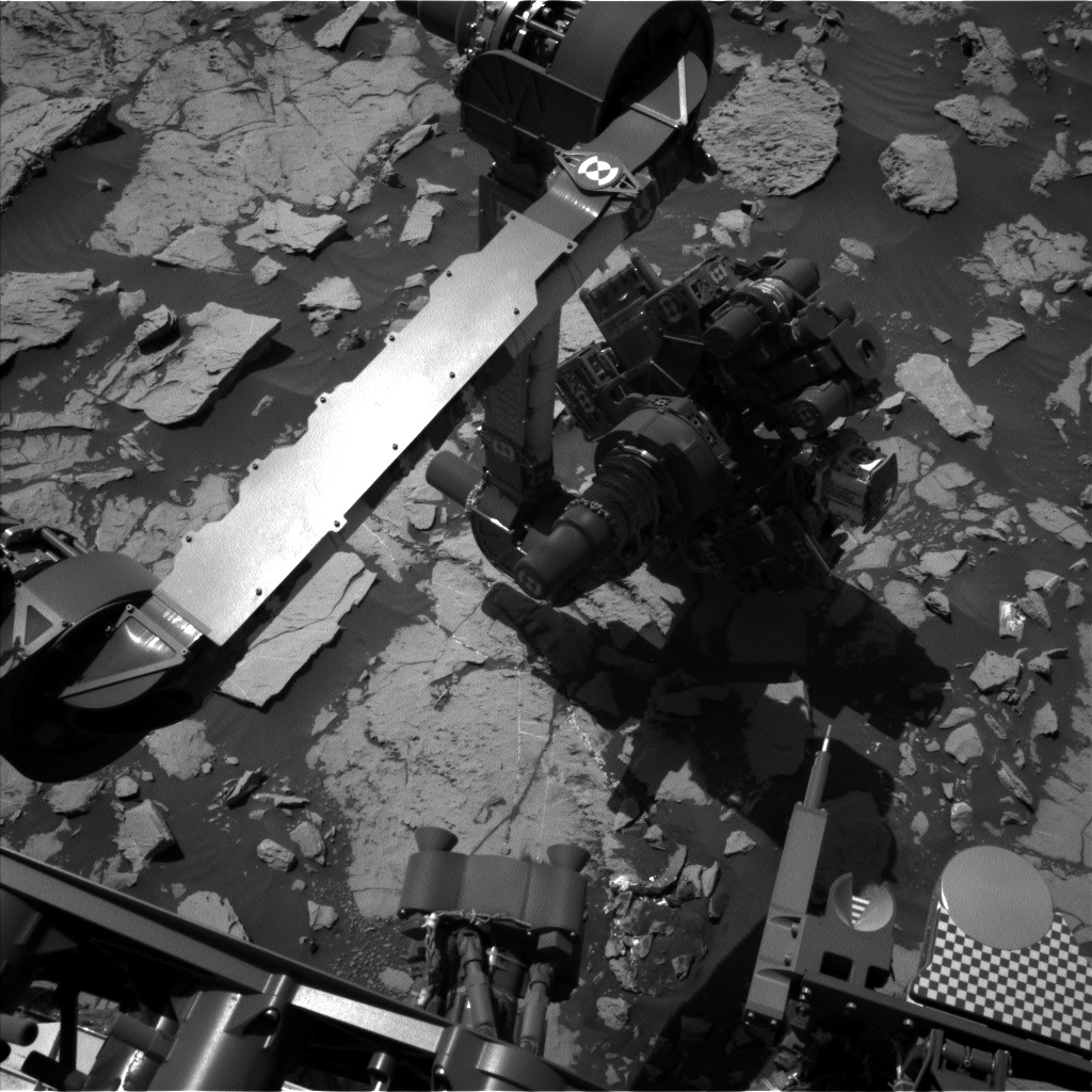 Nasa's Mars rover Curiosity acquired this image using its Left Navigation Camera on Sol 1830, at drive 856, site number 66