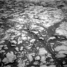 Nasa's Mars rover Curiosity acquired this image using its Left Navigation Camera on Sol 1830, at drive 886, site number 66