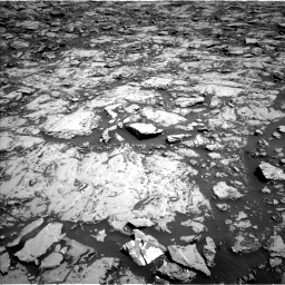 Nasa's Mars rover Curiosity acquired this image using its Left Navigation Camera on Sol 1830, at drive 916, site number 66
