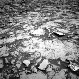 Nasa's Mars rover Curiosity acquired this image using its Left Navigation Camera on Sol 1830, at drive 922, site number 66