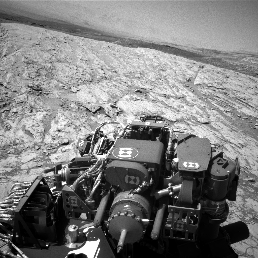 Nasa's Mars rover Curiosity acquired this image using its Left Navigation Camera on Sol 1830, at drive 952, site number 66