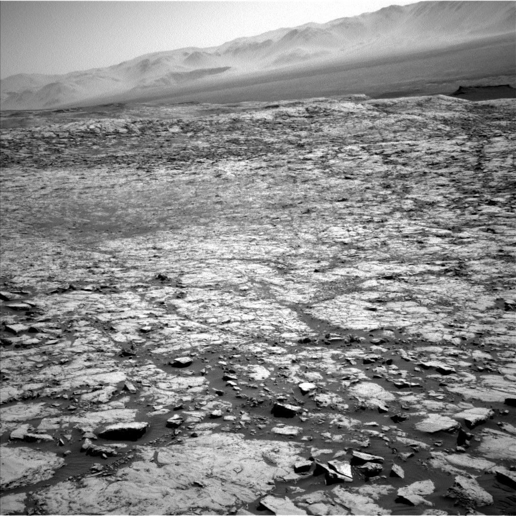 Nasa's Mars rover Curiosity acquired this image using its Left Navigation Camera on Sol 1833, at drive 952, site number 66