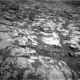 Nasa's Mars rover Curiosity acquired this image using its Left Navigation Camera on Sol 1834, at drive 982, site number 66