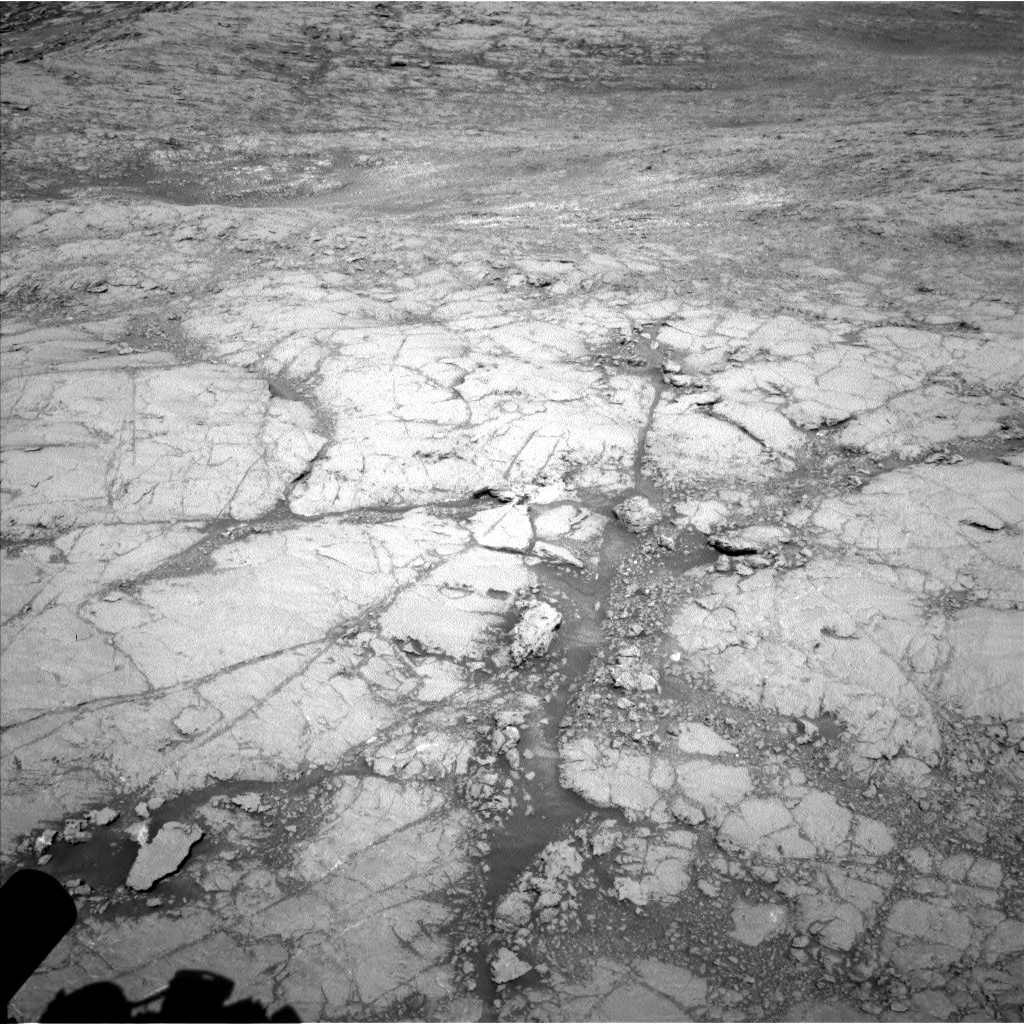 Nasa's Mars rover Curiosity acquired this image using its Left Navigation Camera on Sol 1834, at drive 1030, site number 66