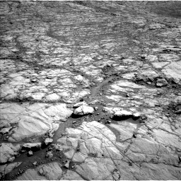 Nasa's Mars rover Curiosity acquired this image using its Left Navigation Camera on Sol 1834, at drive 1102, site number 66
