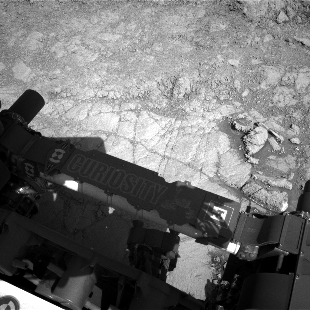 Nasa's Mars rover Curiosity acquired this image using its Left Navigation Camera on Sol 1834, at drive 1112, site number 66