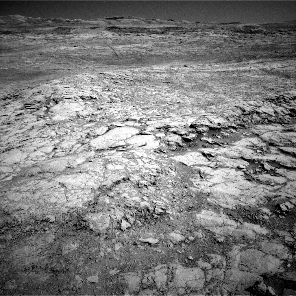 Nasa's Mars rover Curiosity acquired this image using its Left Navigation Camera on Sol 1834, at drive 1112, site number 66