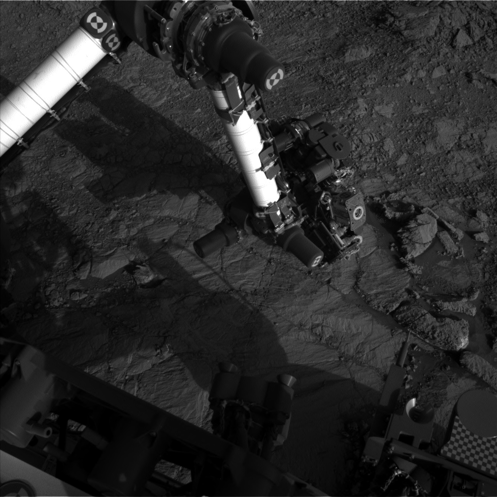 Nasa's Mars rover Curiosity acquired this image using its Left Navigation Camera on Sol 1836, at drive 1112, site number 66