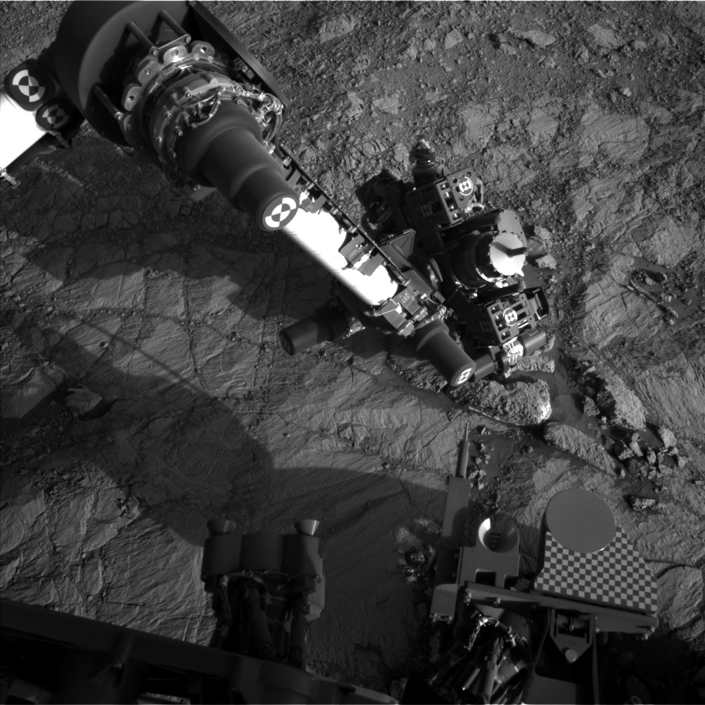 Nasa's Mars rover Curiosity acquired this image using its Left Navigation Camera on Sol 1836, at drive 1112, site number 66