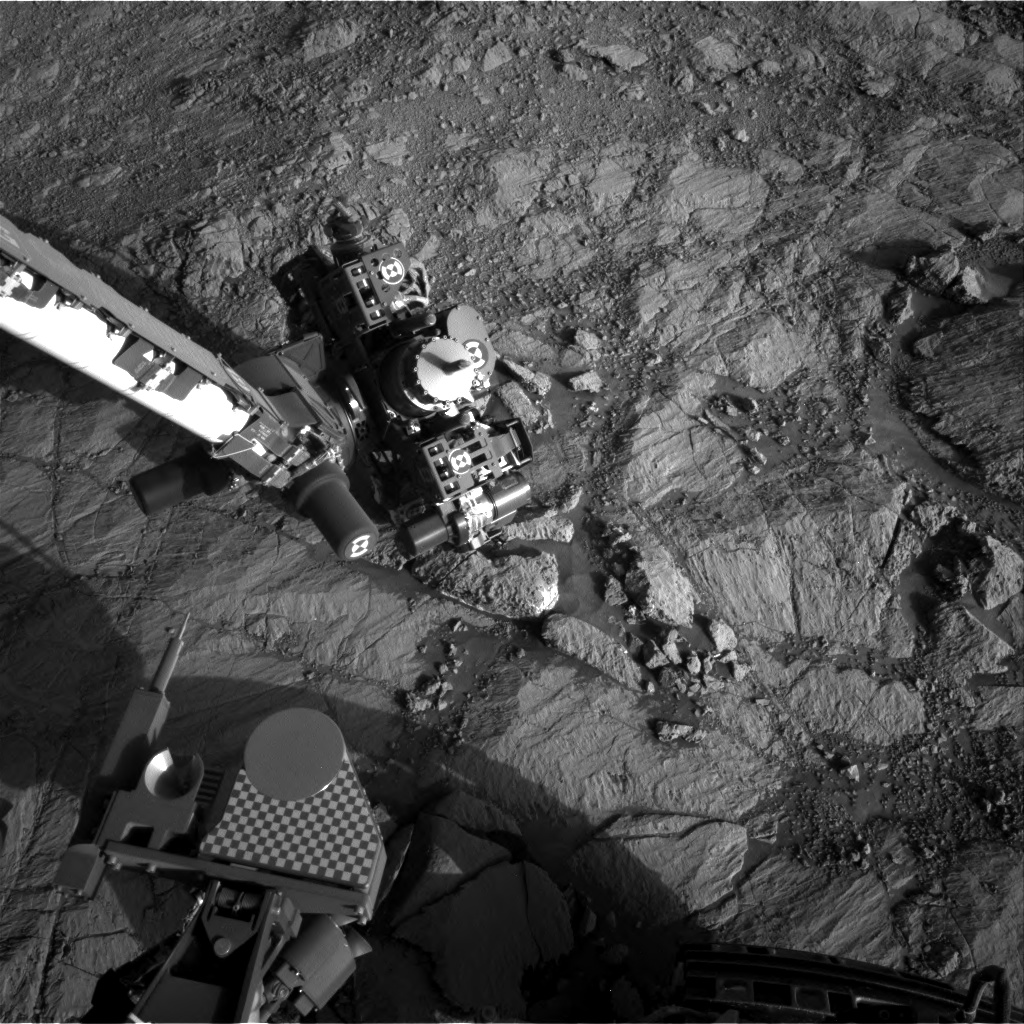 Nasa's Mars rover Curiosity acquired this image using its Right Navigation Camera on Sol 1836, at drive 1112, site number 66