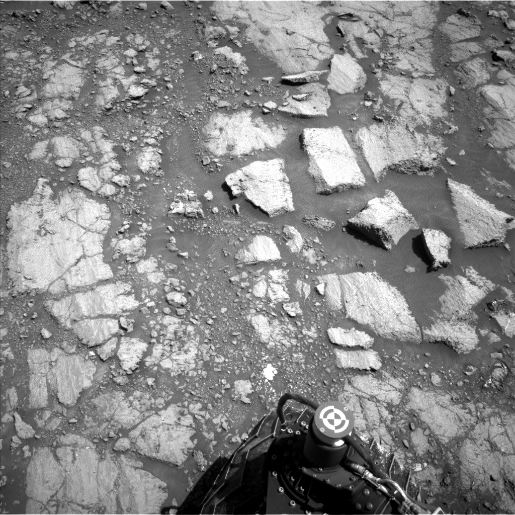 Nasa's Mars rover Curiosity acquired this image using its Left Navigation Camera on Sol 1837, at drive 1332, site number 66