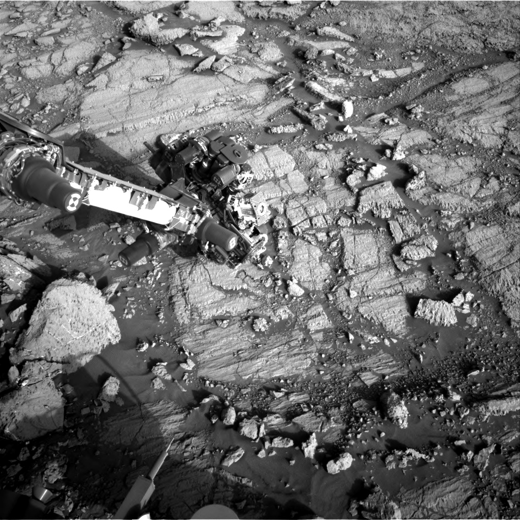 Nasa's Mars rover Curiosity acquired this image using its Right Navigation Camera on Sol 1838, at drive 1332, site number 66