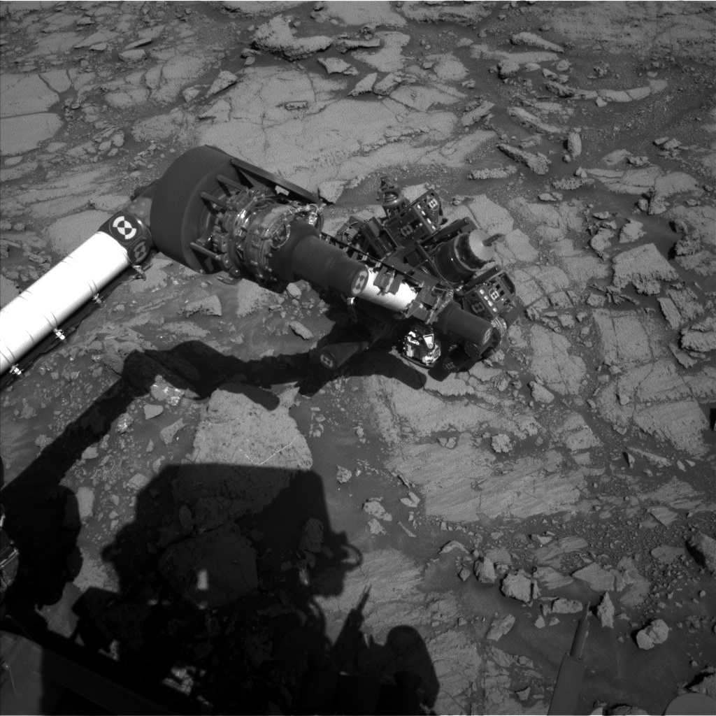 Nasa's Mars rover Curiosity acquired this image using its Left Navigation Camera on Sol 1839, at drive 1332, site number 66