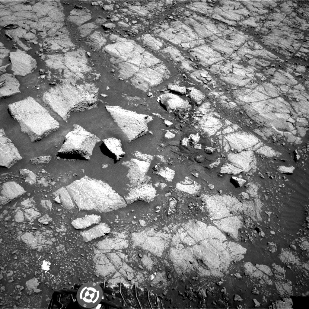 Nasa's Mars rover Curiosity acquired this image using its Left Navigation Camera on Sol 1842, at drive 1332, site number 66