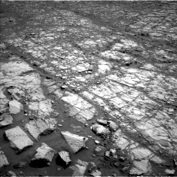 Nasa's Mars rover Curiosity acquired this image using its Left Navigation Camera on Sol 1843, at drive 1332, site number 66