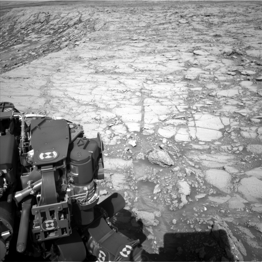 Nasa's Mars rover Curiosity acquired this image using its Left Navigation Camera on Sol 1843, at drive 1342, site number 66