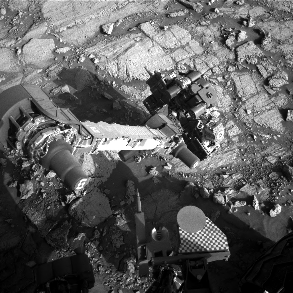 Nasa's Mars rover Curiosity acquired this image using its Left Navigation Camera on Sol 1845, at drive 1342, site number 66