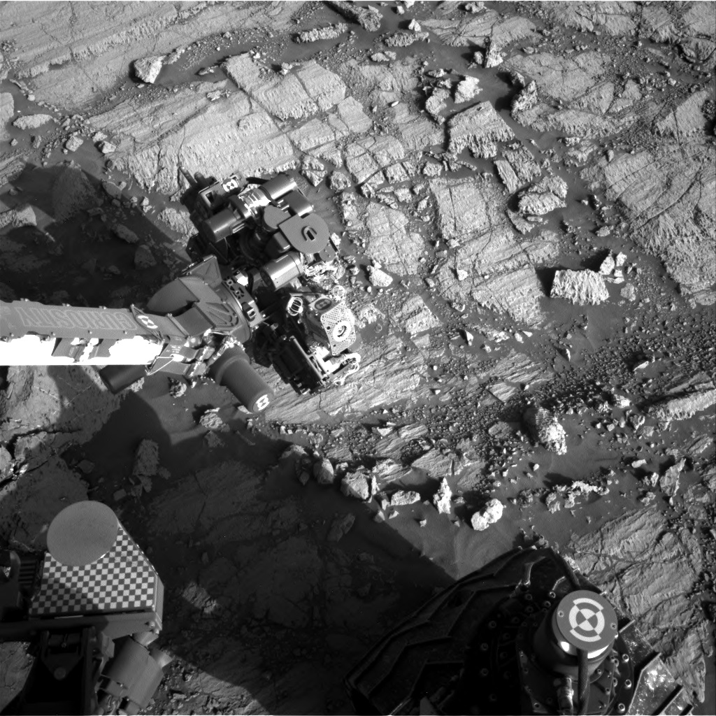 Nasa's Mars rover Curiosity acquired this image using its Right Navigation Camera on Sol 1845, at drive 1342, site number 66