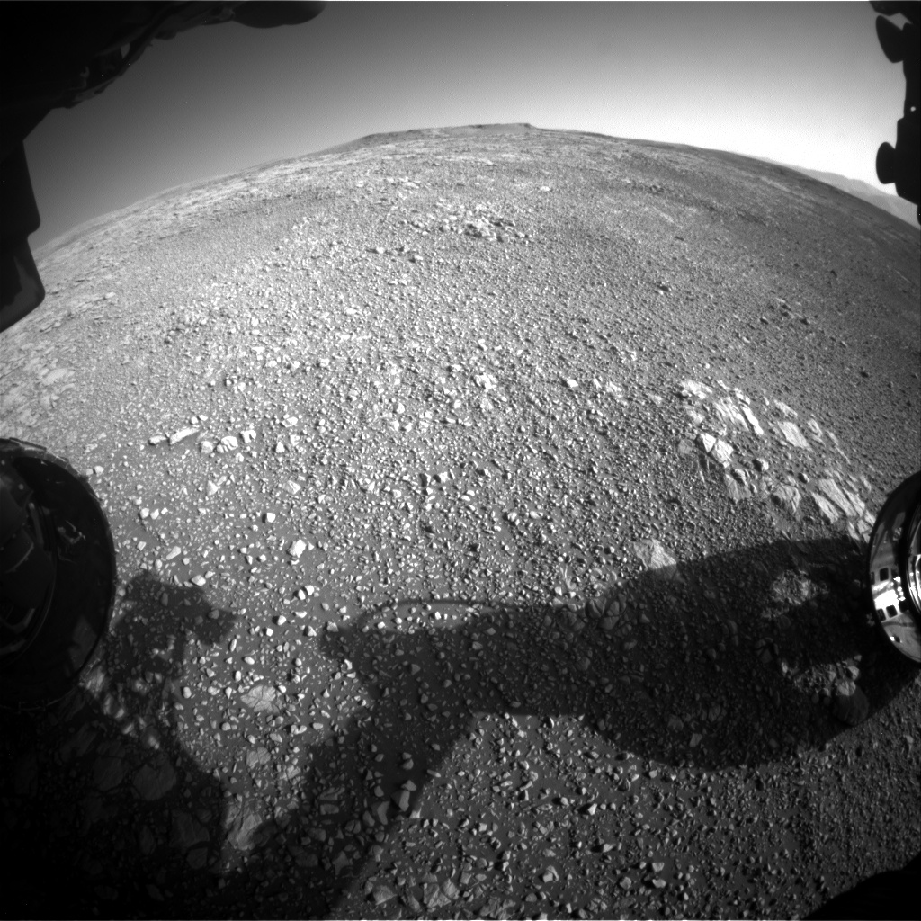 Nasa's Mars rover Curiosity acquired this image using its Front Hazard Avoidance Camera (Front Hazcam) on Sol 1848, at drive 1654, site number 66