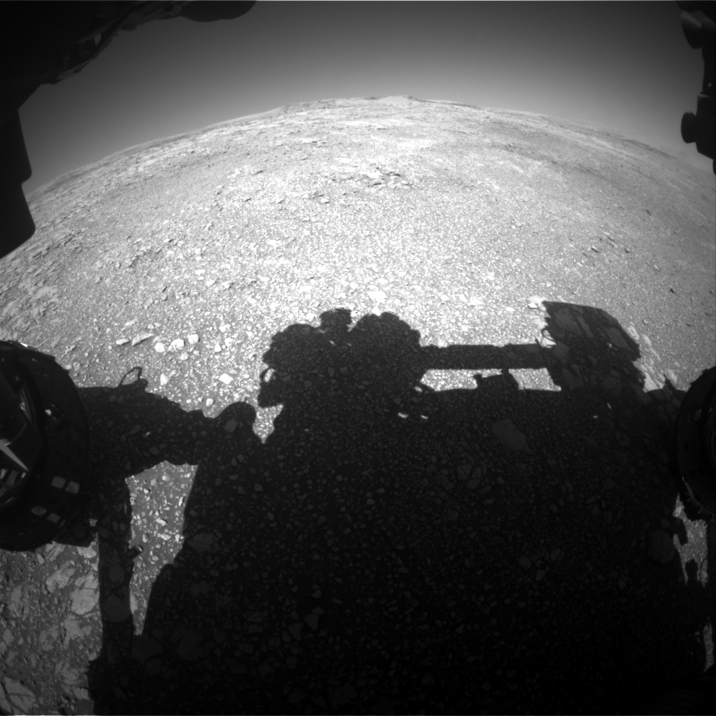 Nasa's Mars rover Curiosity acquired this image using its Front Hazard Avoidance Camera (Front Hazcam) on Sol 1849, at drive 1654, site number 66