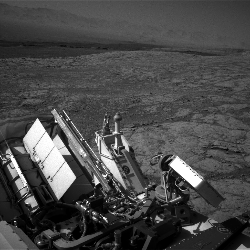 Nasa's Mars rover Curiosity acquired this image using its Left Navigation Camera on Sol 1850, at drive 1804, site number 66