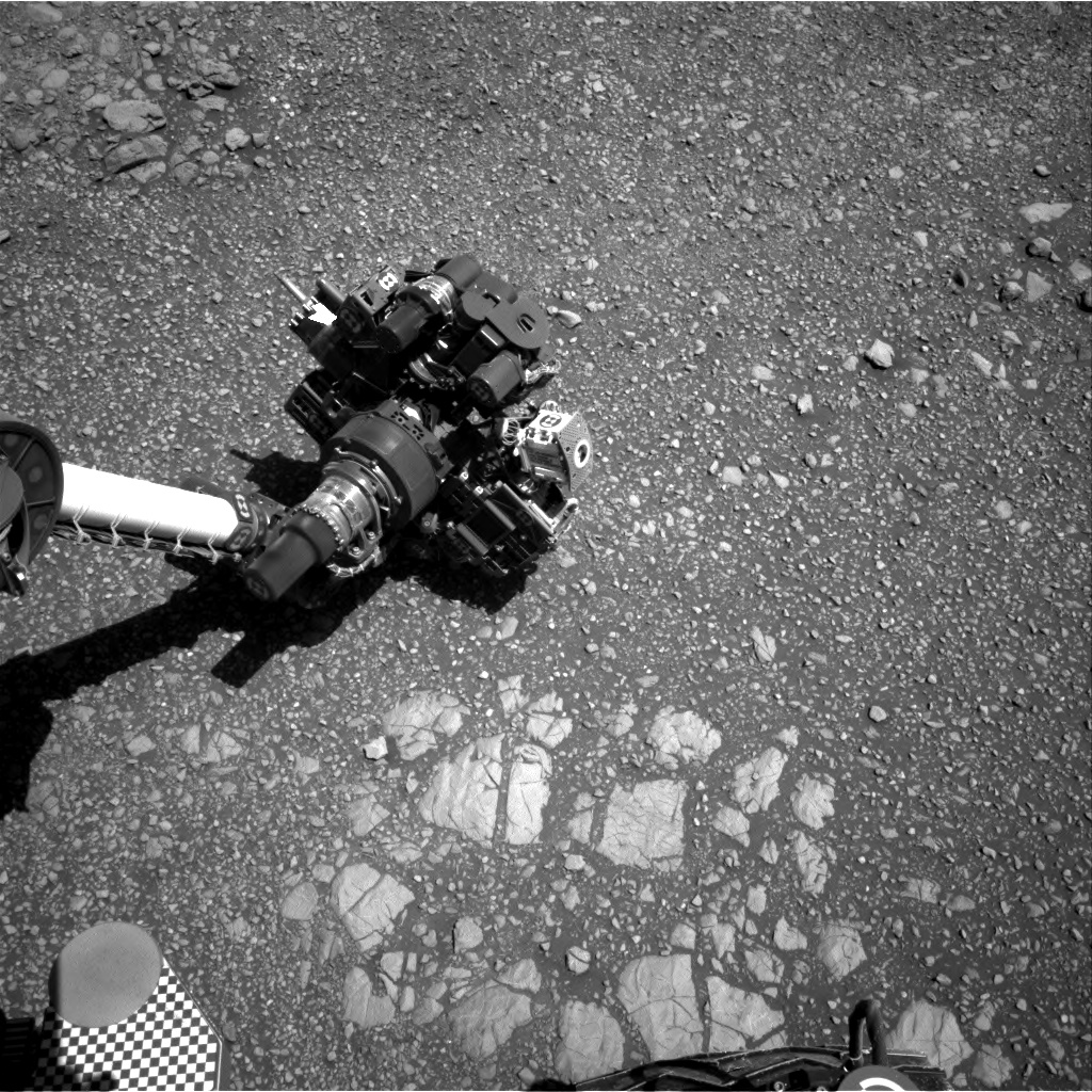 Nasa's Mars rover Curiosity acquired this image using its Right Navigation Camera on Sol 1850, at drive 1654, site number 66