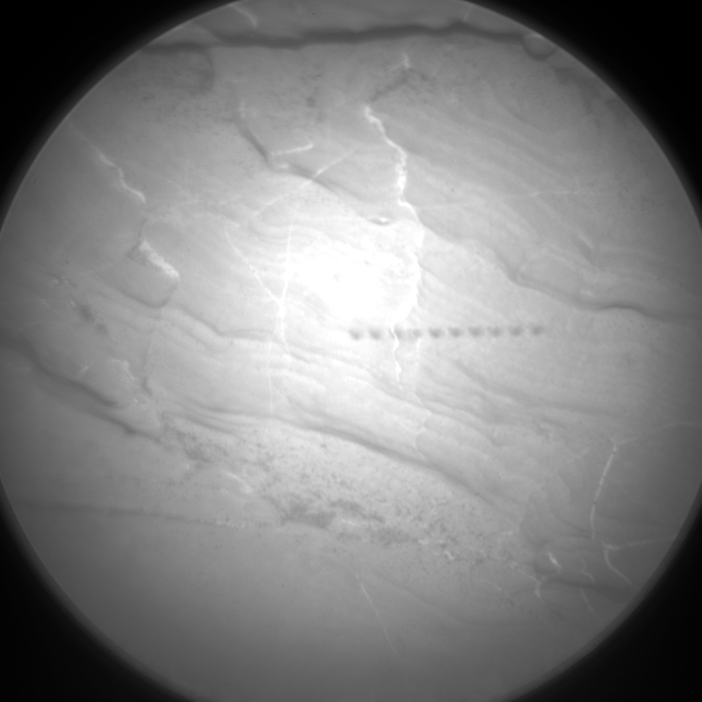 Nasa's Mars rover Curiosity acquired this image using its Chemistry & Camera (ChemCam) on Sol 1852, at drive 1804, site number 66