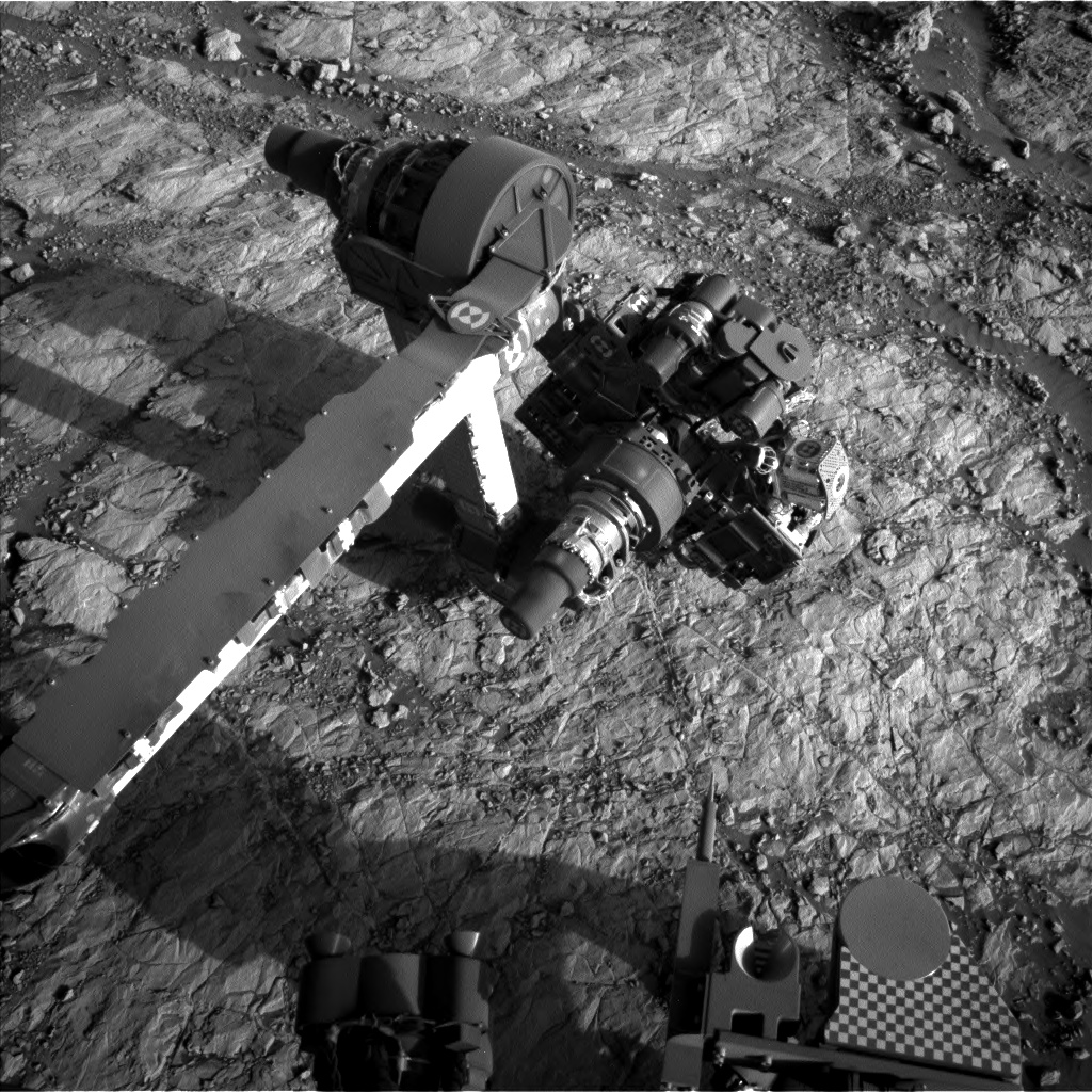Nasa's Mars rover Curiosity acquired this image using its Left Navigation Camera on Sol 1863, at drive 1804, site number 66
