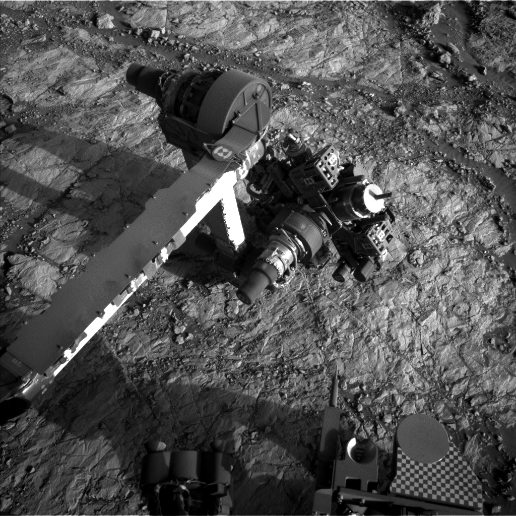 Nasa's Mars rover Curiosity acquired this image using its Left Navigation Camera on Sol 1863, at drive 1804, site number 66