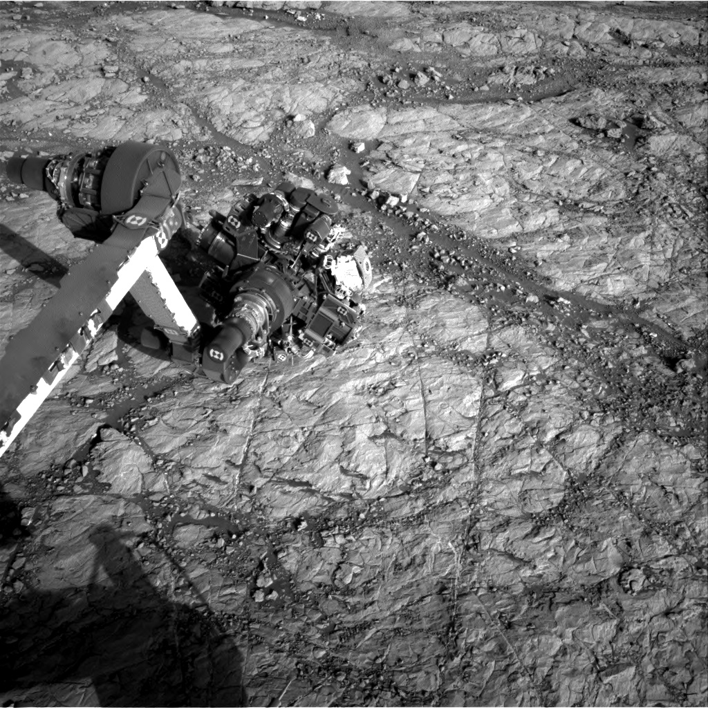 Nasa's Mars rover Curiosity acquired this image using its Right Navigation Camera on Sol 1863, at drive 1804, site number 66