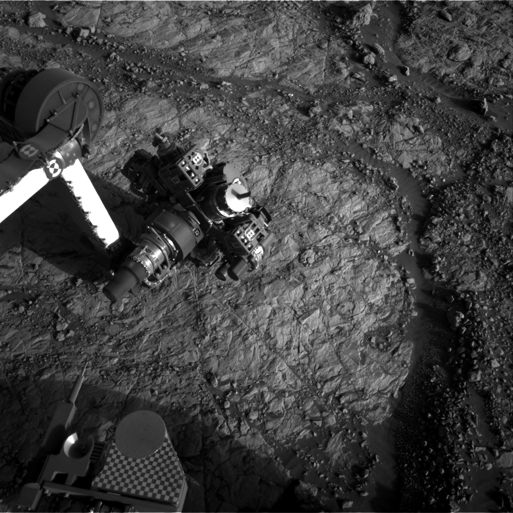 Nasa's Mars rover Curiosity acquired this image using its Right Navigation Camera on Sol 1863, at drive 1804, site number 66