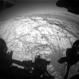 Nasa's Mars rover Curiosity acquired this image using its Front Hazard Avoidance Camera (Front Hazcam) on Sol 1864, at drive 1918, site number 66