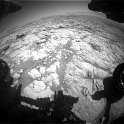 Nasa's Mars rover Curiosity acquired this image using its Front Hazard Avoidance Camera (Front Hazcam) on Sol 1864, at drive 1978, site number 66