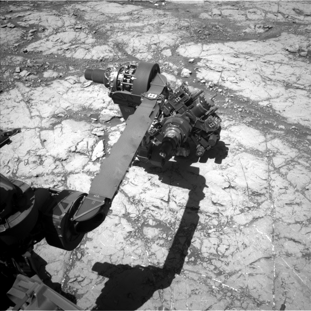 Nasa's Mars rover Curiosity acquired this image using its Left Navigation Camera on Sol 1864, at drive 1804, site number 66