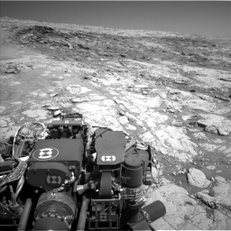 Nasa's Mars rover Curiosity acquired this image using its Left Navigation Camera on Sol 1864, at drive 1942, site number 66