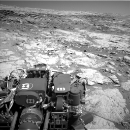 Nasa's Mars rover Curiosity acquired this image using its Left Navigation Camera on Sol 1864, at drive 1954, site number 66