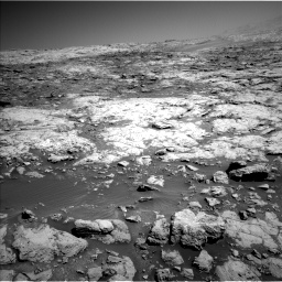 Nasa's Mars rover Curiosity acquired this image using its Left Navigation Camera on Sol 1864, at drive 1990, site number 66
