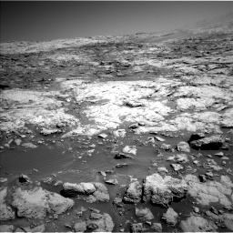 Nasa's Mars rover Curiosity acquired this image using its Left Navigation Camera on Sol 1864, at drive 1994, site number 66
