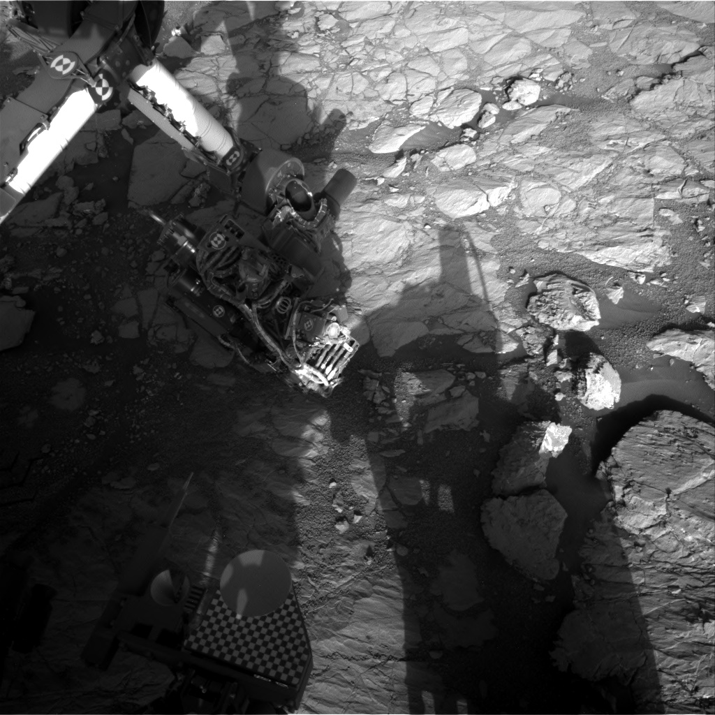 Nasa's Mars rover Curiosity acquired this image using its Right Navigation Camera on Sol 1865, at drive 1994, site number 66