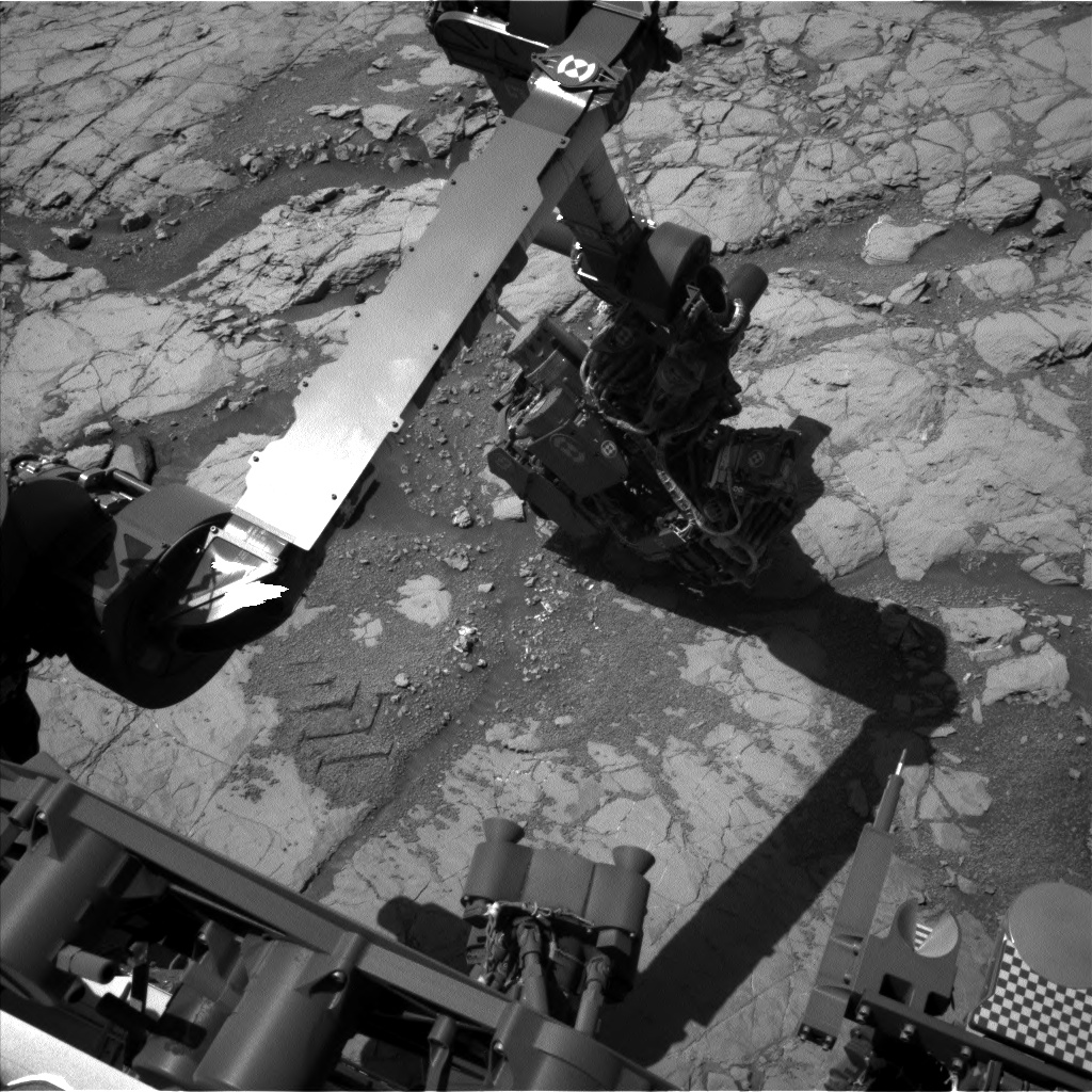 Nasa's Mars rover Curiosity acquired this image using its Left Navigation Camera on Sol 1866, at drive 1994, site number 66