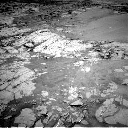 Nasa's Mars rover Curiosity acquired this image using its Left Navigation Camera on Sol 1867, at drive 2006, site number 66