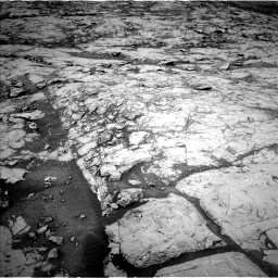 Nasa's Mars rover Curiosity acquired this image using its Left Navigation Camera on Sol 1867, at drive 2090, site number 66