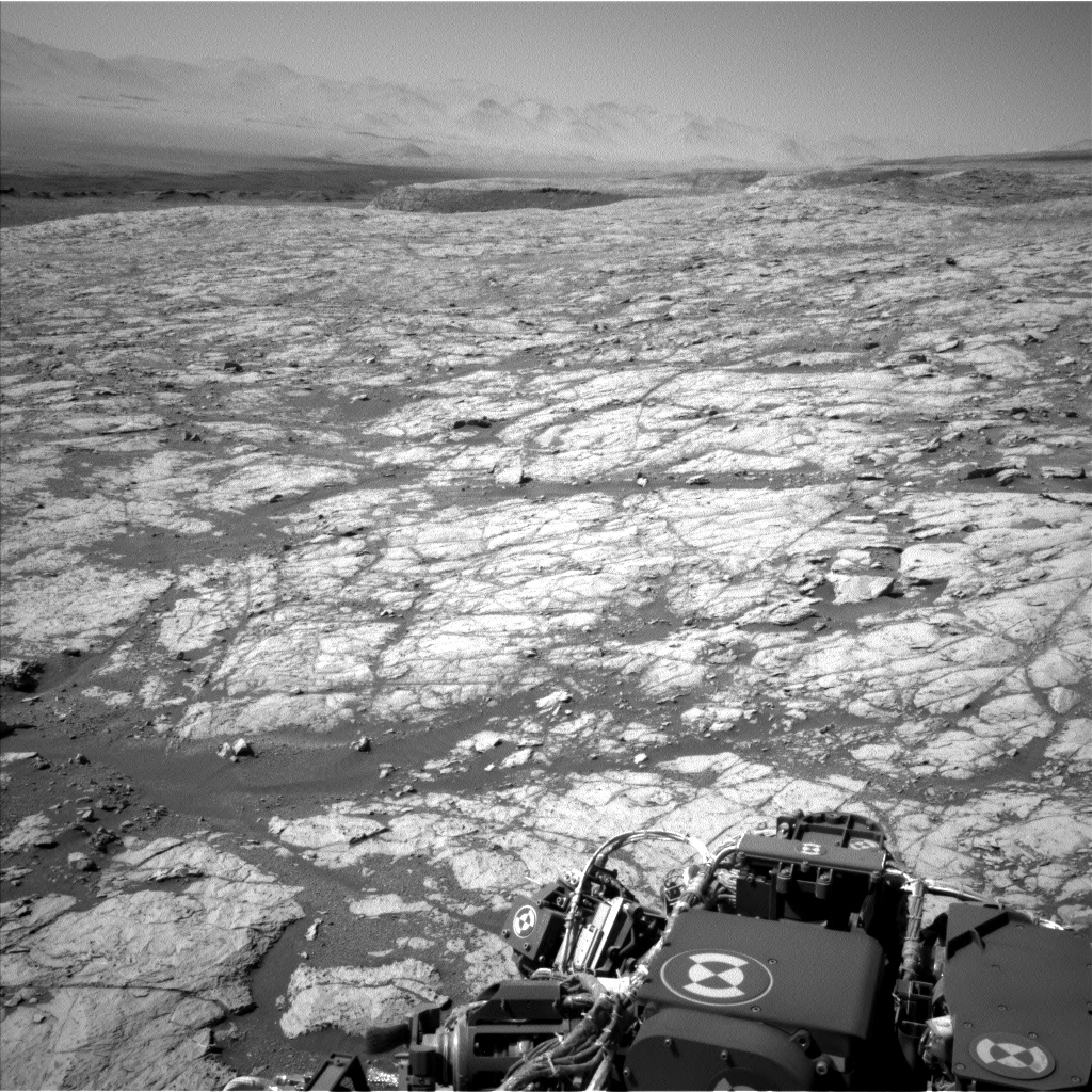 Nasa's Mars rover Curiosity acquired this image using its Left Navigation Camera on Sol 1867, at drive 2168, site number 66