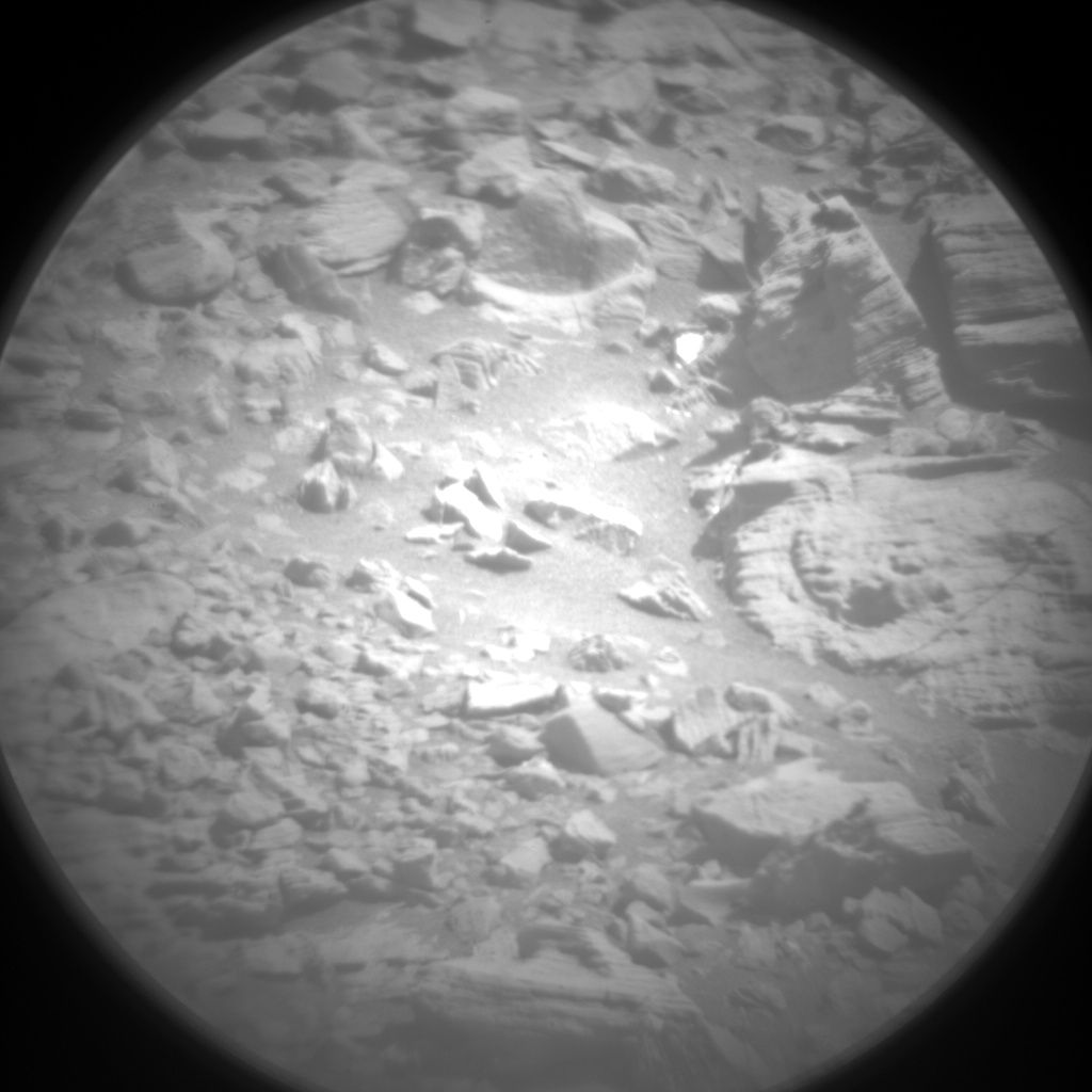 Nasa's Mars rover Curiosity acquired this image using its Chemistry & Camera (ChemCam) on Sol 1868, at drive 2168, site number 66