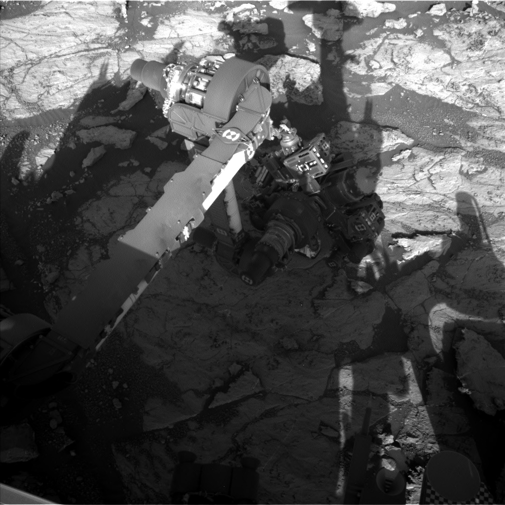 Nasa's Mars rover Curiosity acquired this image using its Left Navigation Camera on Sol 1868, at drive 2168, site number 66