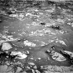 Nasa's Mars rover Curiosity acquired this image using its Left Navigation Camera on Sol 1869, at drive 2168, site number 66