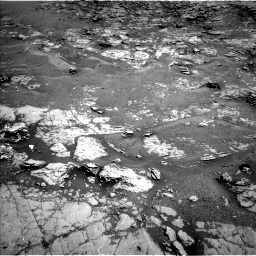 Nasa's Mars rover Curiosity acquired this image using its Left Navigation Camera on Sol 1869, at drive 2174, site number 66