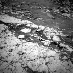 Nasa's Mars rover Curiosity acquired this image using its Left Navigation Camera on Sol 1869, at drive 2180, site number 66